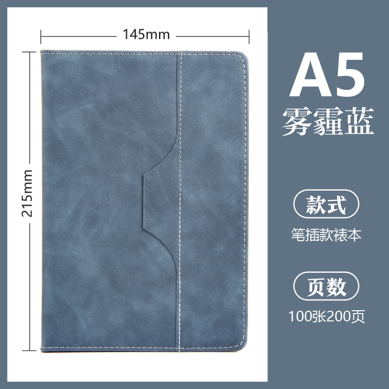 Cuaderno ejecutivo 2025 en stock, cubierta de cuero, ideal para oficina y negocios, personalizable con LOGO, venta al por mayor