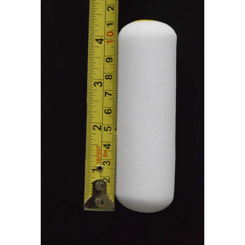 Huade Cepillo de rodillo de esponja de 4 pulgadas a base de agua aceitosa Cepillo de rodillo de esponja de 10 cm Herramienta de pintura