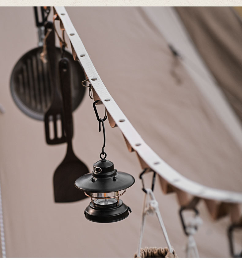 Draagbare camping waslijn van pu leer voor outdoor reizen_voghion.com