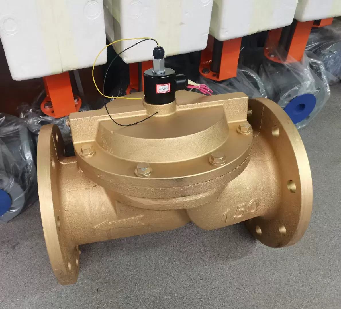 水用电磁阀DF-15 DF-20 DF-25 DF-32螺纹式 防爆 气液两用