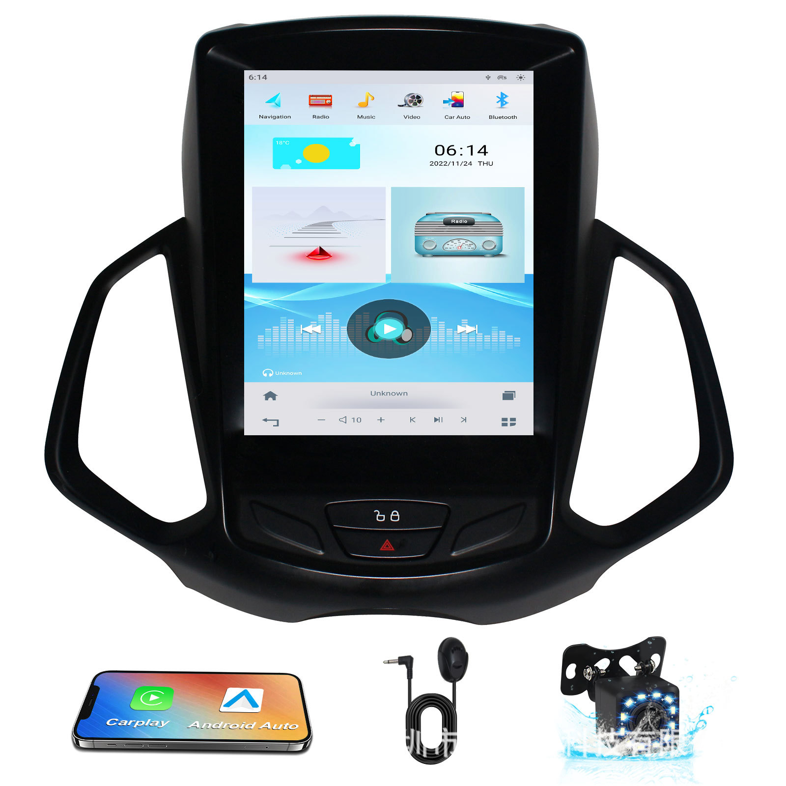 For Ecosport 2013 Car Multimedia GPS Navigation Android System