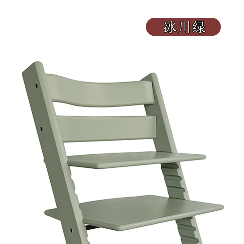 子供用成長椅子、ブナ材ベビーチェア、無垢材多機能調節可能な食事椅子セット、ベビーダイニングチェア、学習椅子