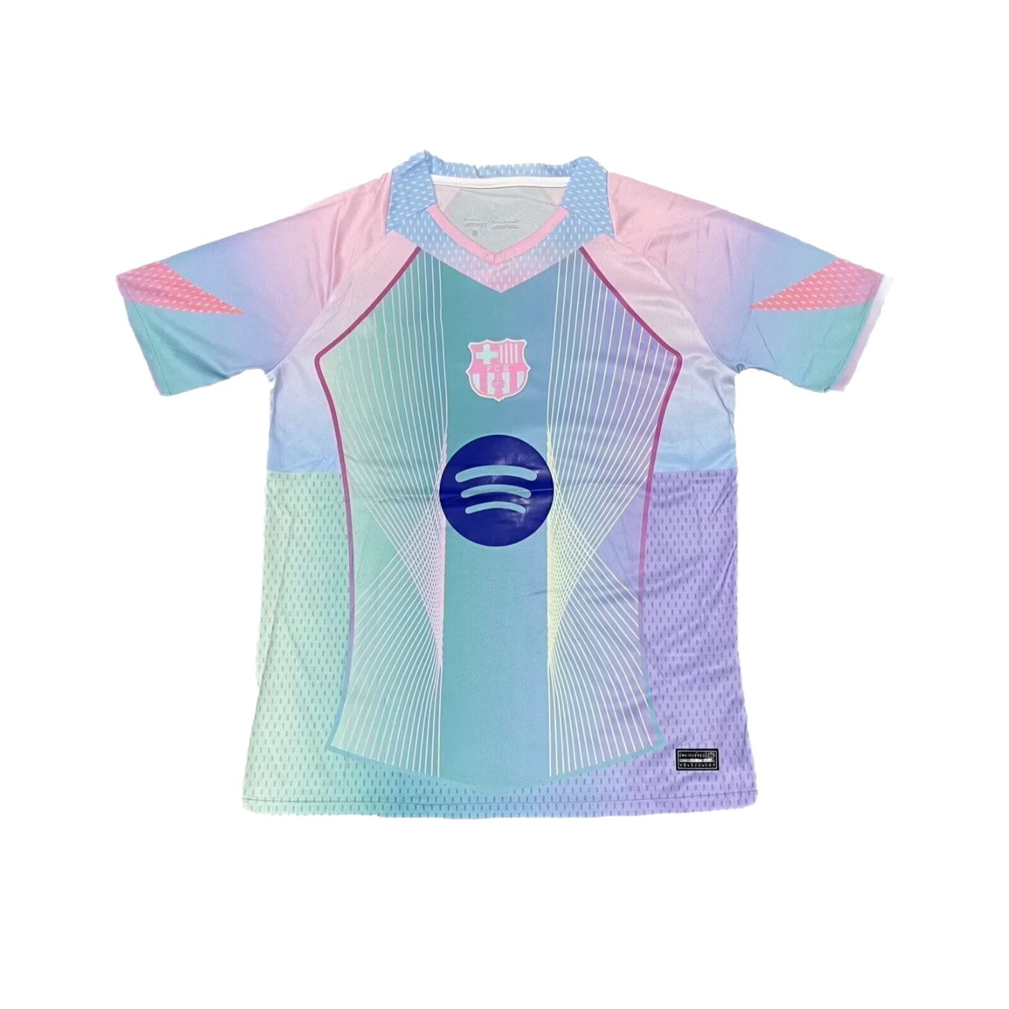 25-26 Fabricante especial de ropa de fútbol venta directa de una camiseta de malla camiseta de mangas cortas ropa de fútbol deportiva