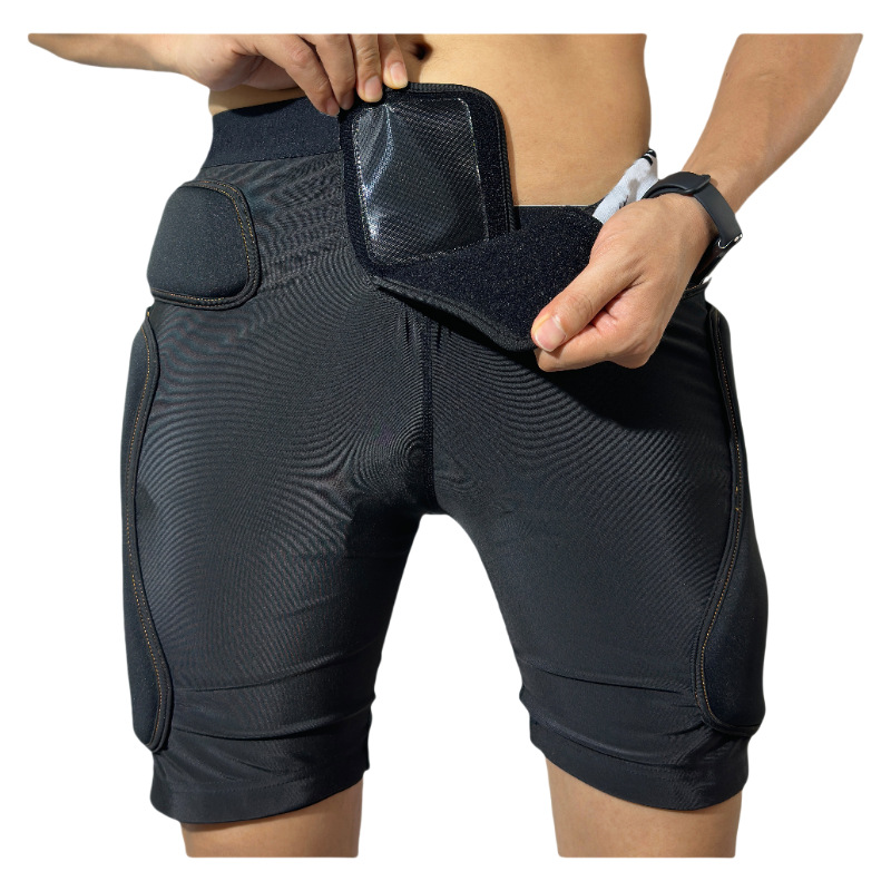 Snowboard Hip Protection Shorts, Skate Roller Skateboard, Anti-Fall Protective Gear, Men's and Women's Adult Butt Pads, Ski Equipment