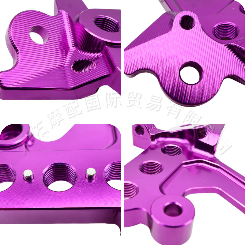 CNC modified left and right footrest side pedal connection brackets for off-road electric vehicles, suitable for Sur-Ron S/X