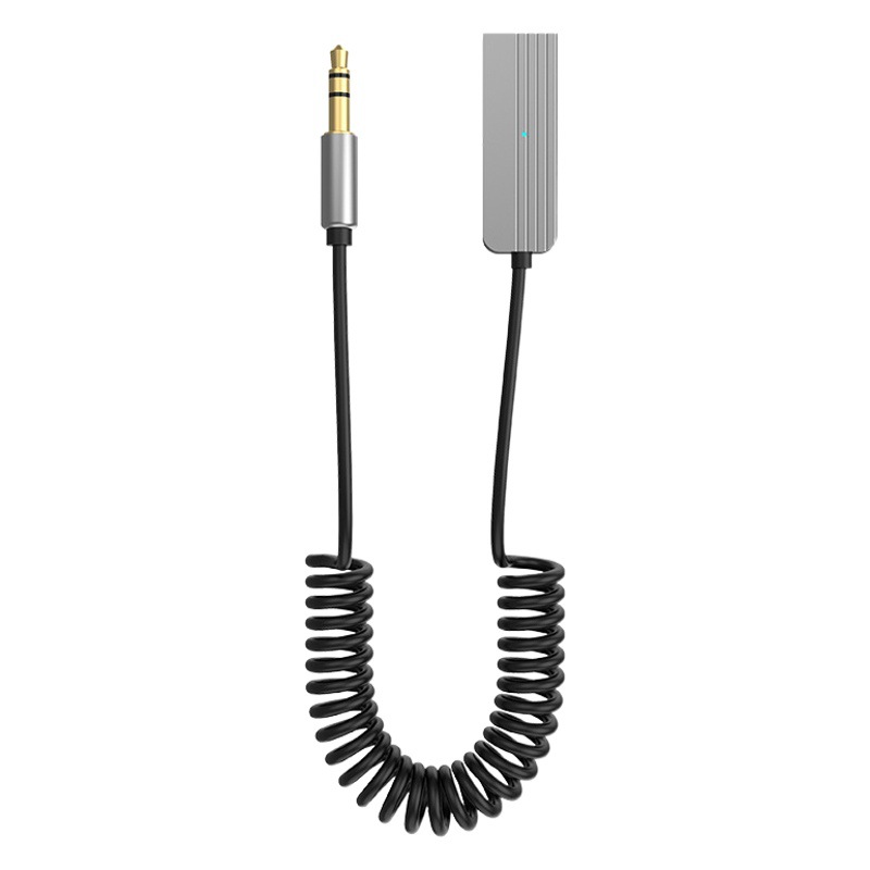 V5.2 Receptor Bluetooth para automóvil Reproductor USB Receptor Bluetooth AUX Reproductor sin pérdidas para automóvil Sin corriente