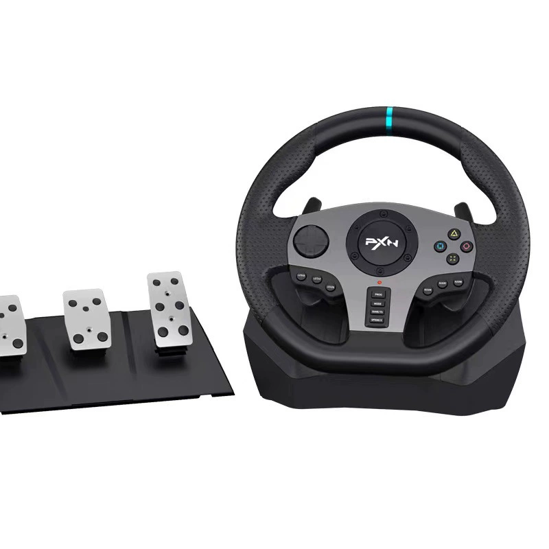 Игровой руль PXN-V9 Laishida, совместим с PC/PS3/PS4/Xbox One/Switch, 900°