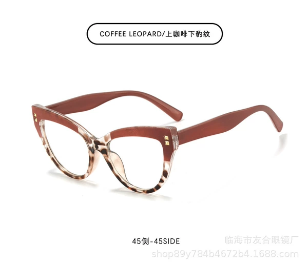 Top and bottom leopard print frame