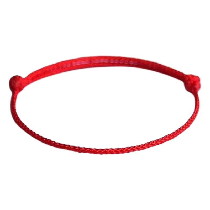 Red String Amulet Bracelet for the Year of Birth, Men's and Women's Styles, Anklet, Student, Couple, Simple Creative Gift Wholesale