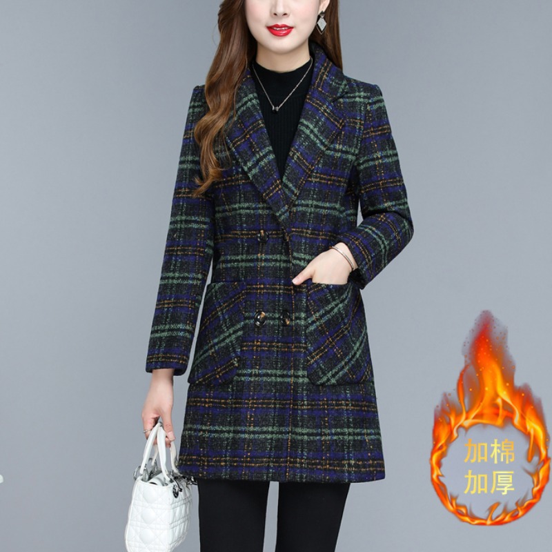 221 green grid plus cotton