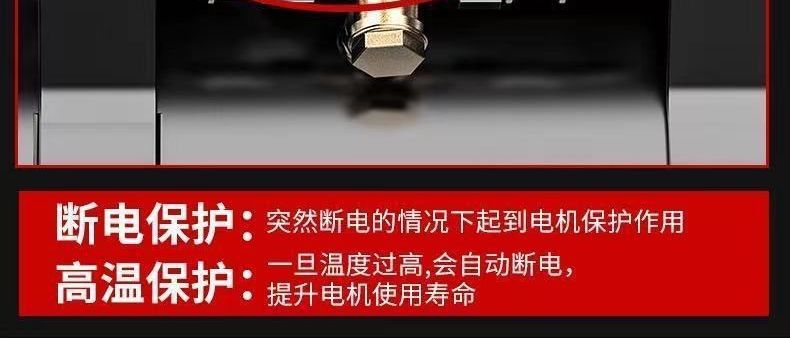 Silent air compressor, oil-free air compressor, high-pressure woodworking spray paint portable 220v air pump