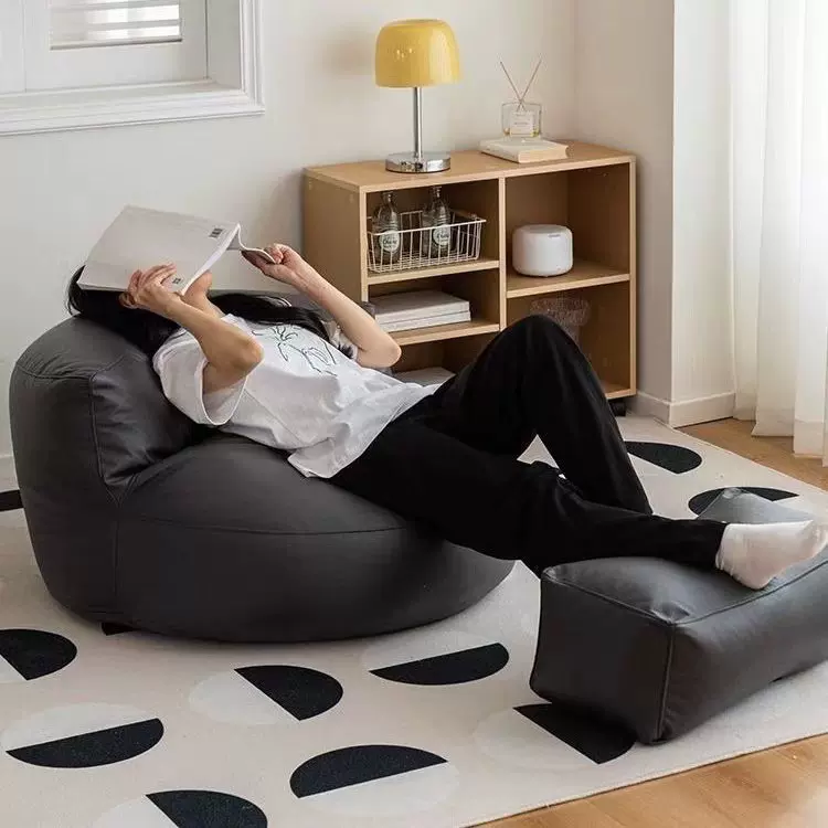 沙发小户型双人简约办公室简易经济客厅布艺出租房卧室懒人沙发