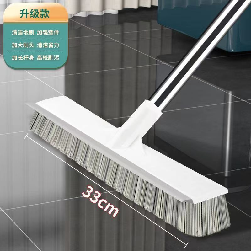 浴室床ブラシ、トイレ硬毛家庭用ブラシ、浴室掃除用長柄床継ぎ目ブラシ|undefined