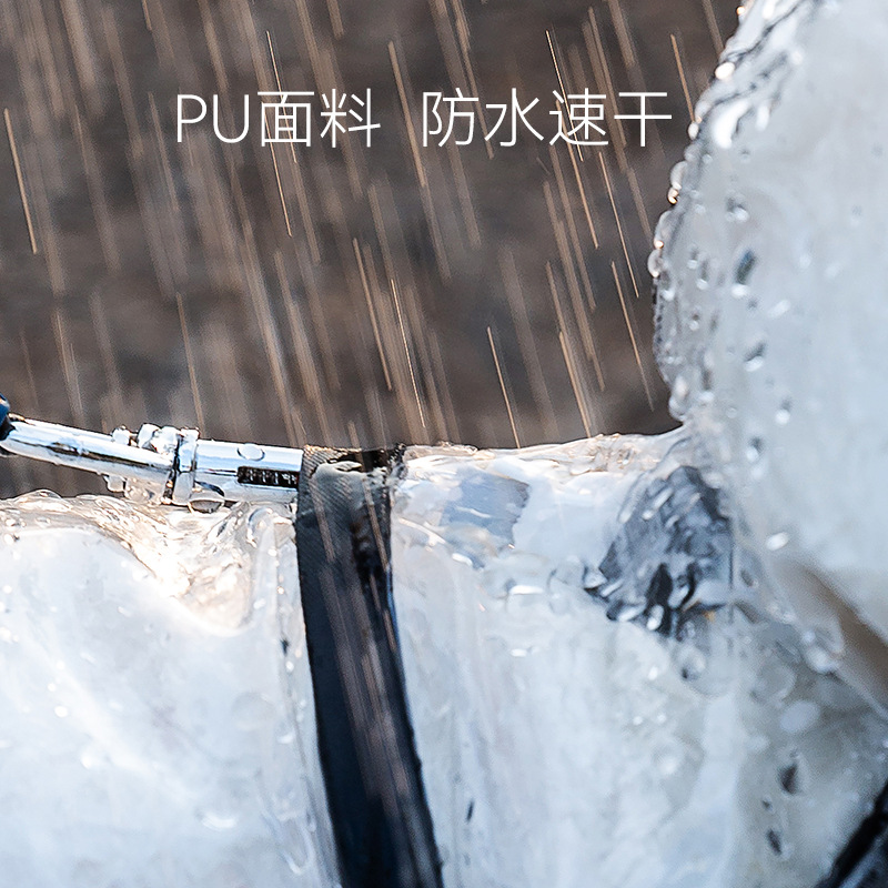 Perro borde negro transparente impermeable de dos patas impermeable mediano y pequeño perro golden retriever poncho de perro grande Teddy Outing capa de lluvia