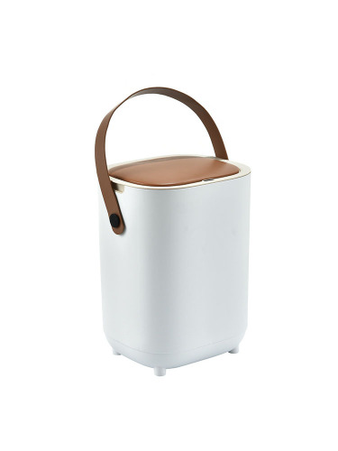 444Z wholesale trash can for home use, light luxury, simple, large waterproof with lid, intelligent induction automatic living room, kitchen and bathroom