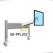 显示器支架臂托架电脑桌面无孔万向旋转底座台式显示屏增高