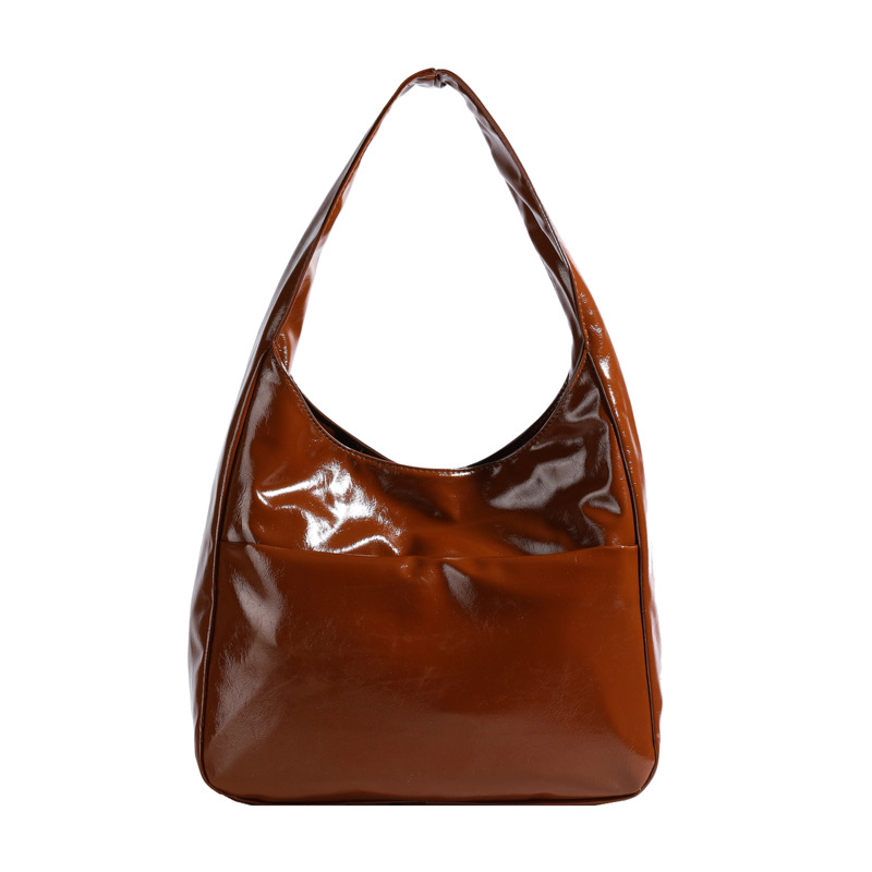 Bolso retro de gran capacidad para mujeres, bolso de alta calidad, bolso de hombro para estudiantes universitarios, bolso casual simple.