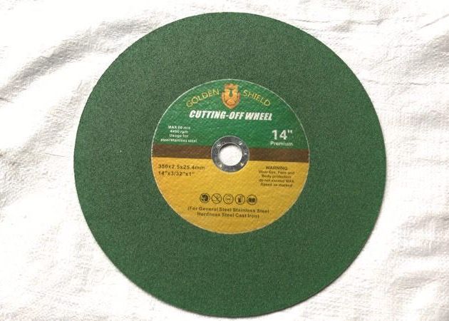 Cuchillas de corte de molino de ángulo de escudo de oro a prueba de explosiones, 100 hojas de pulido, cortes pequeños de molino de mano, cuchillas de molienda de cuatro pulgadas, hojas de sierra importadas