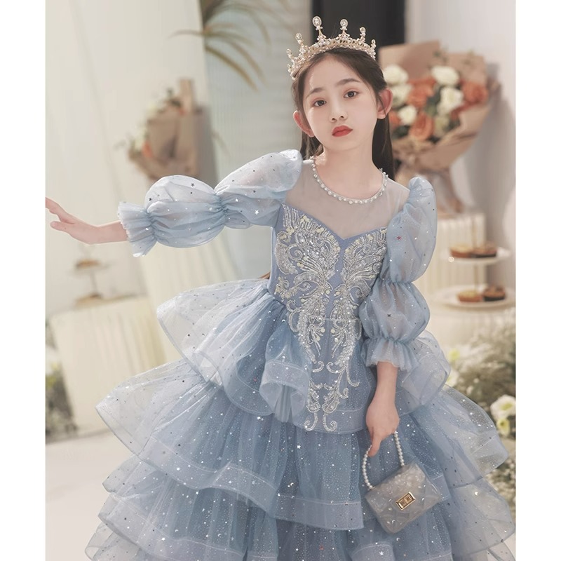 Blue small princess costume