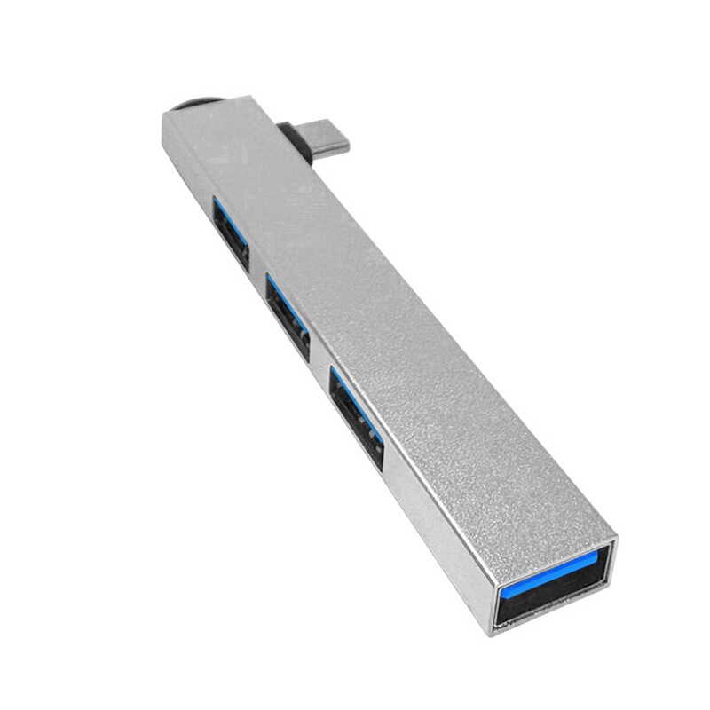 Hubusb Docking Station Type-C Three-In-One Laptop Splitter Elbow Usb3.0 Multi-Port Expander