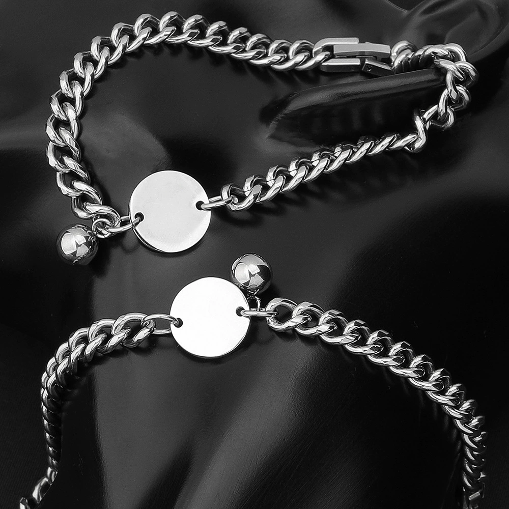 Sexy bracelet hip-hop style stainless steel for beloved, factory direct supply, European style