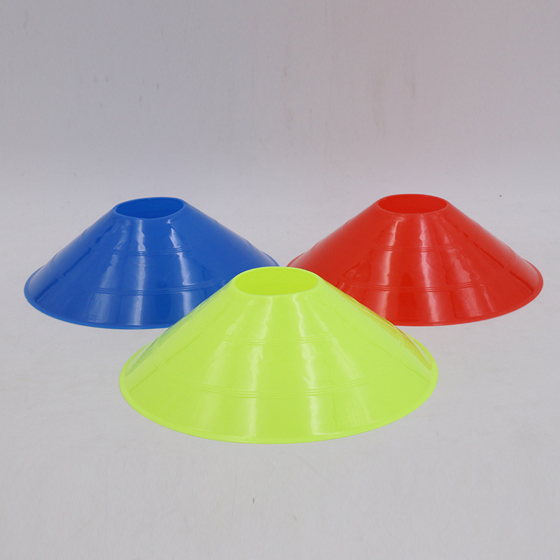 Logo plate football training equipment logo plate obstacle ball carrier logo physical agility ice cream cone roller skating stake