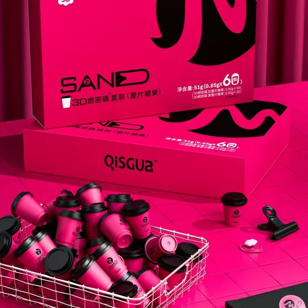 3D Burn Code Enhanced Version Satiating Light Burner Candy Oem Enzyme Candy Source Factory