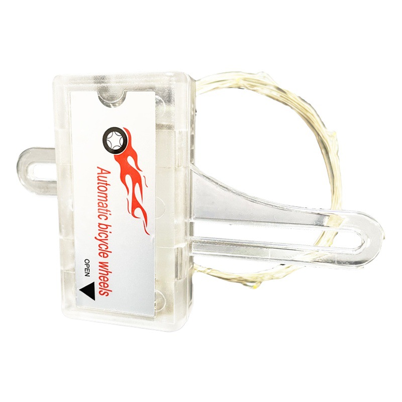 Fábrica directa transfronteriza e-commerce nueva bicicleta habló luz ruedas calientes noche montar sola luz noche luz rueda luz