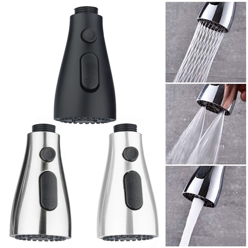 Аксессуары для кухонного вытяжного крана, брызгостойкие головки, вытягиваемые телескопические головки, вытягиваемые головки