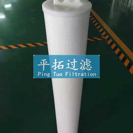 过滤器滤芯¢160×1016×10um 平拓保安过滤器滤芯实物图片