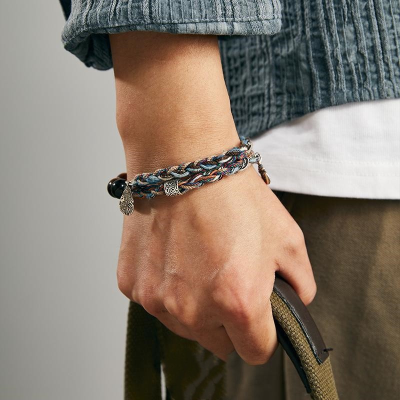 Hand-Woven Bracelets for Men and Women, Trendy Handmade Jewelry