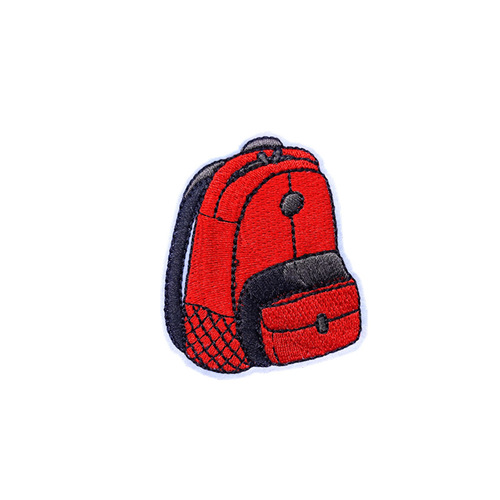 Cross-border cartoon student embroidery cloth patch study style computer embroidery creative badge decoration school bag stationery patch patch