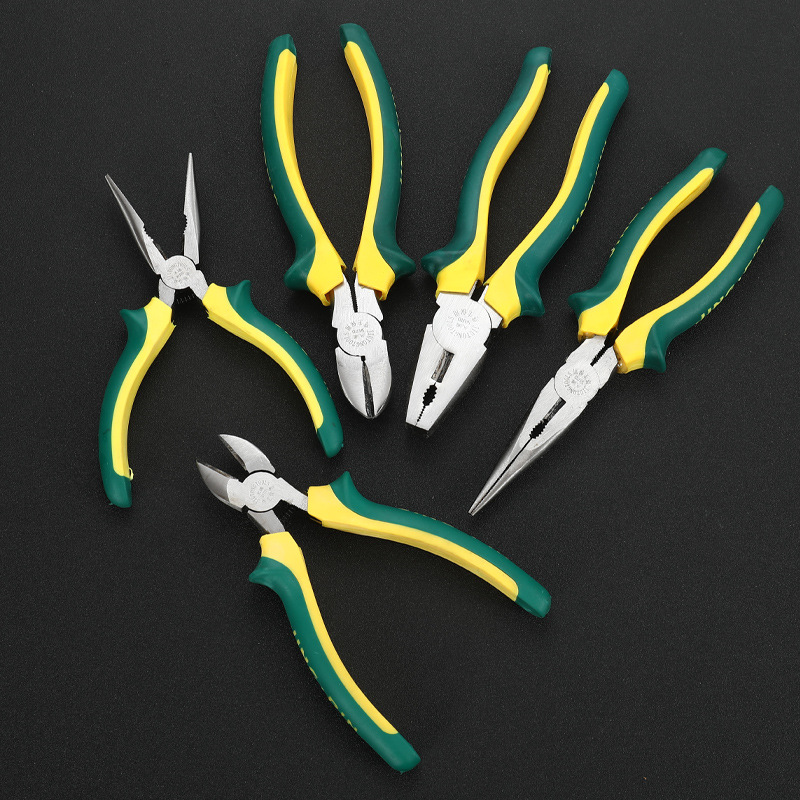 Manufacturer 8 inch toad handle wire pliers needle nose pliers diagonal pliers manual hardware tool pliers vise