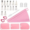 Fuchsia set, 24 pieces