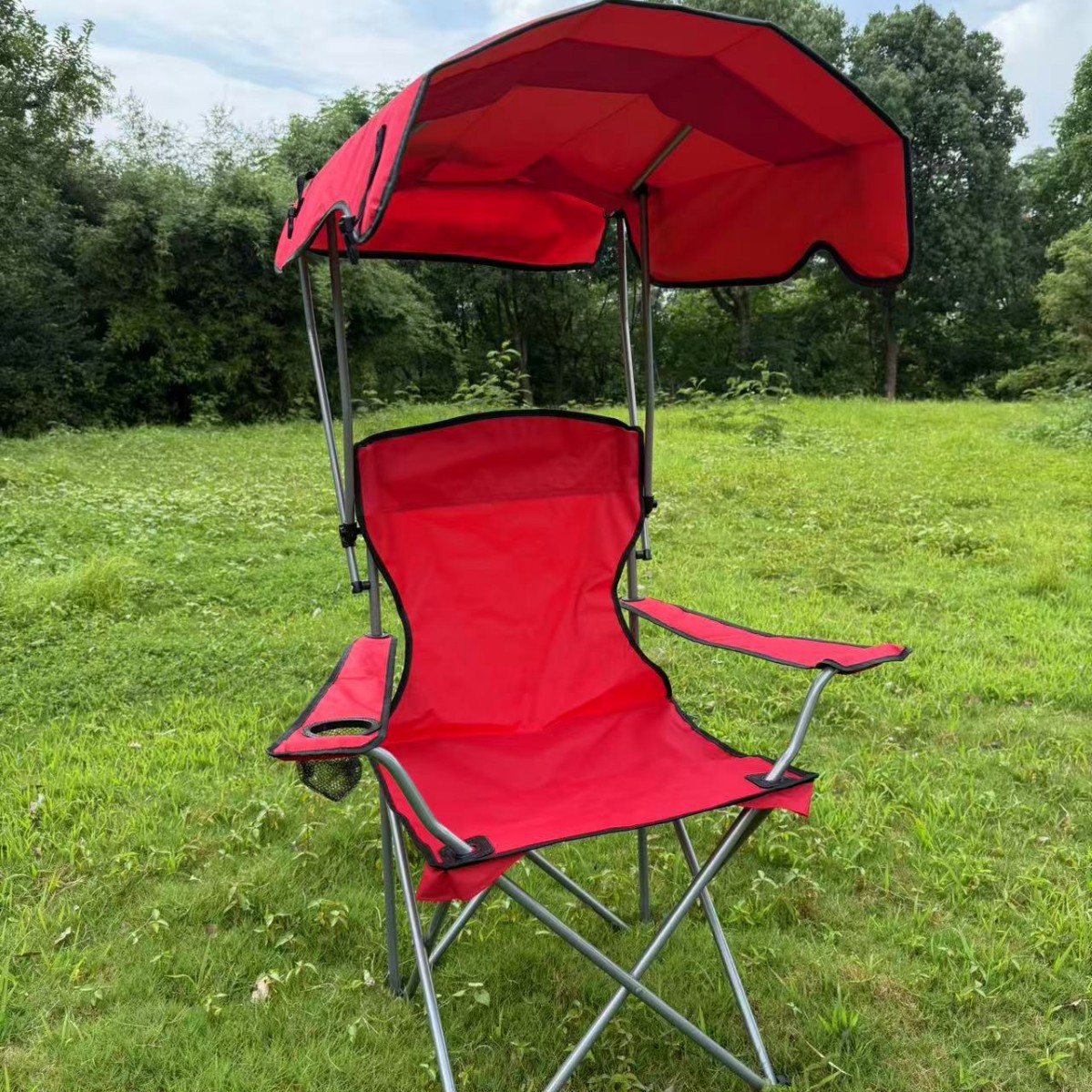 Mesa plegable silla de pesca silla plegable silla al aire libre acampado acero al carbono silla de ocio portátil mazza sombrilla