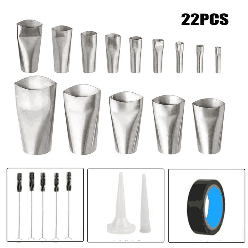 跨境22件套填缝工具美缝喷嘴涂抹器清洁毛刷厨房浴室地板修整