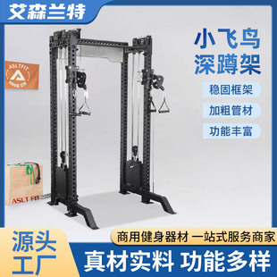 龙门架健身家用小飞鸟高位下拉卧推多功能深蹲架一体机综合训练器-阿里巴巴