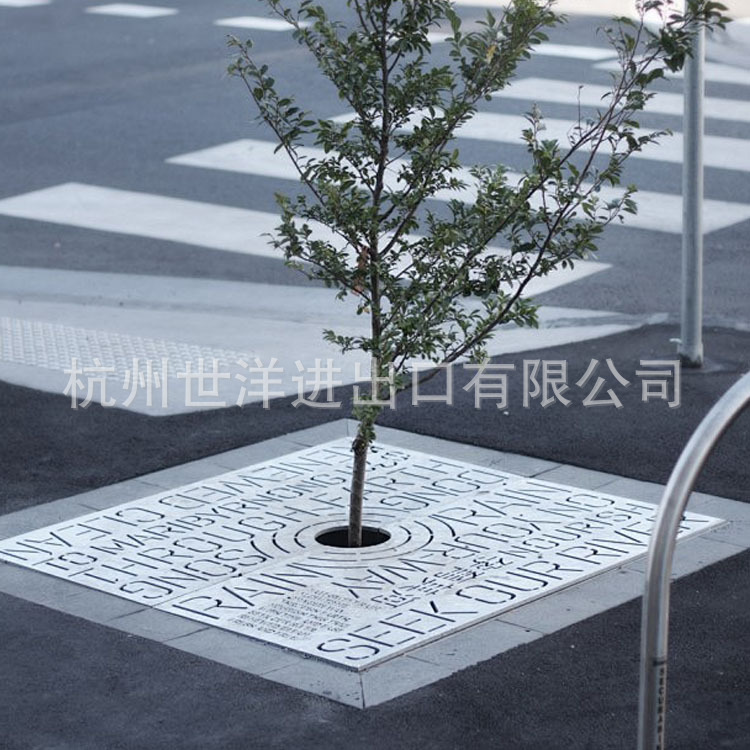 厂家直销不锈钢树池耐候钢护树板树池盖板树围多造型树池篦子