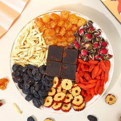 Manufacturer wholesale brown sugar ginger jujube tea rose longan red jujube wolfberry combination scented tea woman qi blood brown sugar ginger tea