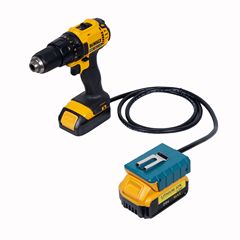 BAP18A Conversion Adapter Compatible with Makita, Bosch, Milwaukee 18V Lithium Tools, Lightweight Extension Cord