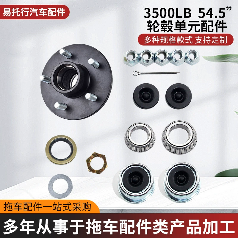 Оптовая продажа комплектов ступиц для прицепов 3500 фунтов, 5×4.5 дюйма, от производителей для внешней торговли