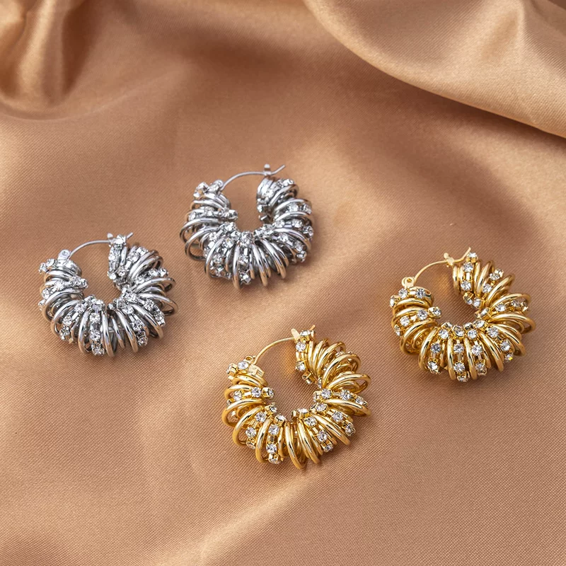 Серебряная игла, сексуальные серьги, серебро 925 пробы, легкий роскошный стиль, высококачественный стиль