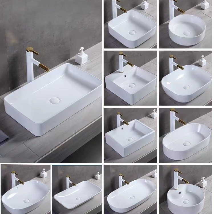 Nuevo balcón lavabo cerámica lavabo