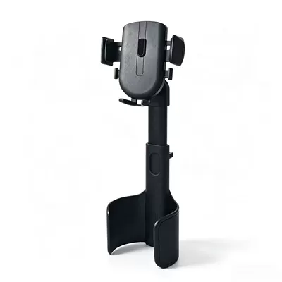 arm bracket and car – Car cup holder/beverage holder - clamp-arm-telescopic-cup-holderb01-77-retractable-cup-holder