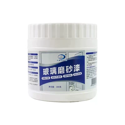 Frosted glass paint, opaque and sun-resistant paint for renovation, privacy covering, frosted glass paint cleaner, magic tool (Glass agent) - glass-frosted-cleaner-500g-1-bottle
