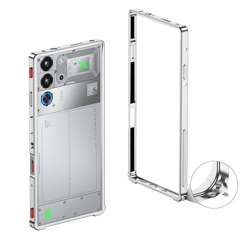 国境を越えて適用される Red Magic 10PRO 海馬バックルフレーム携帯電話ケース 9SPRO アルミニウム合金スーパーカー冷却落下防止保護カバー|undefined