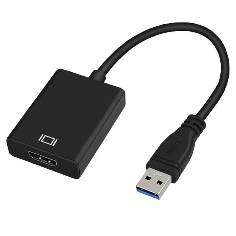 Трансграничный кабель адаптера USB на HDMI с одинаковым экраном USB-HDMI Конвертер HD 1080P аудио и видео Drive-бесплатно