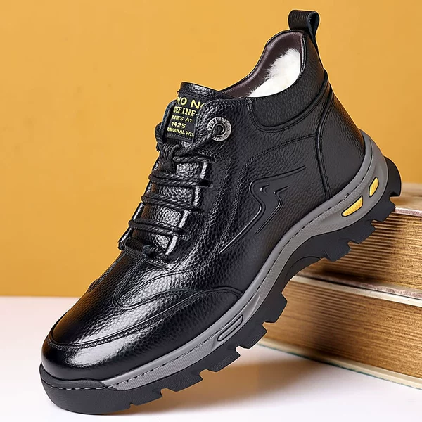Black (wool lining, strap)