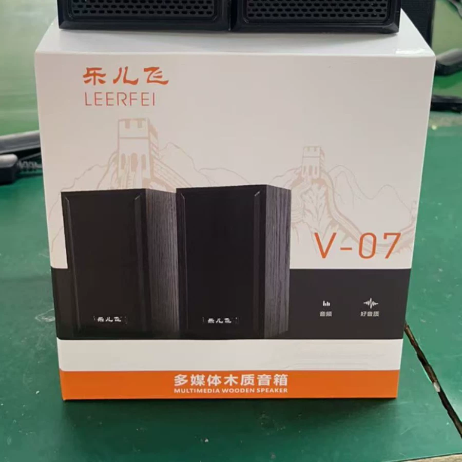 Yushi V-07 компьютерный динамик Настольный компьютер, посвященный 2.0USB Проводной Звук большой громкости