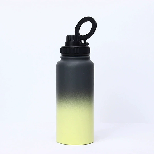 Gradient gray yellow